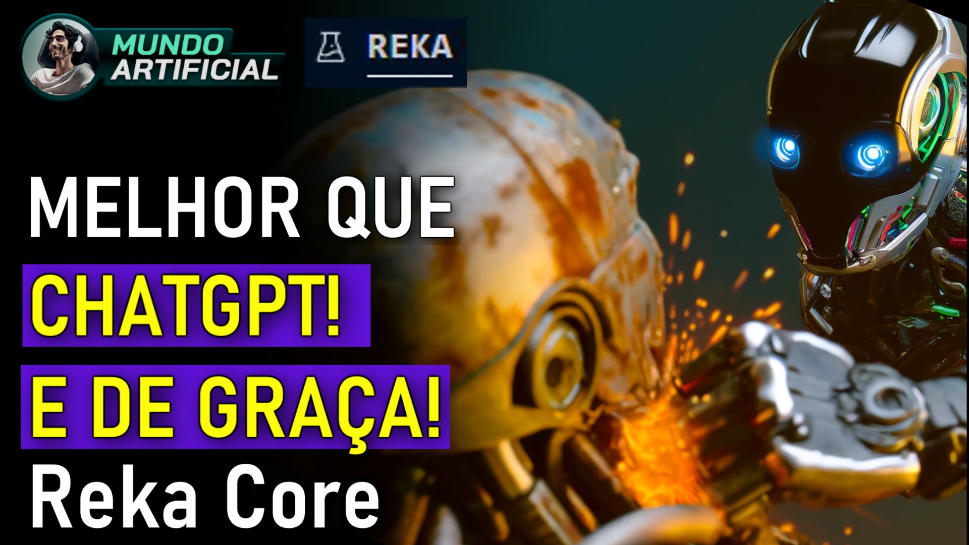 Mundo Artificial Reka Core Nova IA Melhor Que O CHATGPT Vale OURO